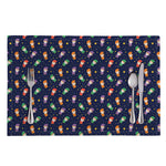 Cute Wizard Pattern Print Placemat