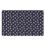 Cute Wizard Pattern Print Polyester Doormat