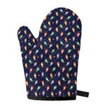 Cute Wizard Pattern Print Single Oven Mitt