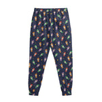 Cute Wizard Pattern Print Sweatpants