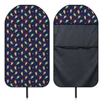 Cute Wizard Pattern Print Waterproof Car Seat Cover