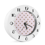 Cute Yorkshire Terrier Pattern Print Alarm Clock