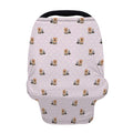 Cute Yorkshire Terrier Pattern Print Baby Seat Cover