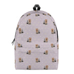 Cute Yorkshire Terrier Pattern Print Backpack