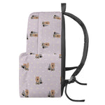 Cute Yorkshire Terrier Pattern Print Backpack