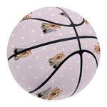 Cute Yorkshire Terrier Pattern Print Basketball