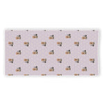 Cute Yorkshire Terrier Pattern Print Beach Towel