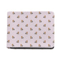 Cute Yorkshire Terrier Pattern Print Bifold Wallet