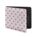 Cute Yorkshire Terrier Pattern Print Bifold Wallet