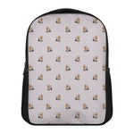 Cute Yorkshire Terrier Pattern Print Casual Backpack