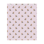 Cute Yorkshire Terrier Pattern Print Curtain