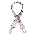 Cute Yorkshire Terrier Pattern Print Dog Seat Belt