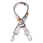 Cute Yorkshire Terrier Pattern Print Dog Seat Belt