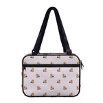 Cute Yorkshire Terrier Pattern Print Double Strap Bible Bag