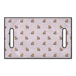 Cute Yorkshire Terrier Pattern Print Golf Cart Seat Cover