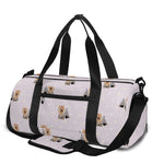 Cute Yorkshire Terrier Pattern Print Gym Bag