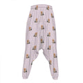 Cute Yorkshire Terrier Pattern Print Hammer Pants