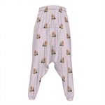 Cute Yorkshire Terrier Pattern Print Hammer Pants
