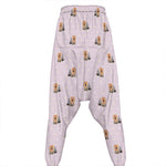 Cute Yorkshire Terrier Pattern Print Hammer Pants