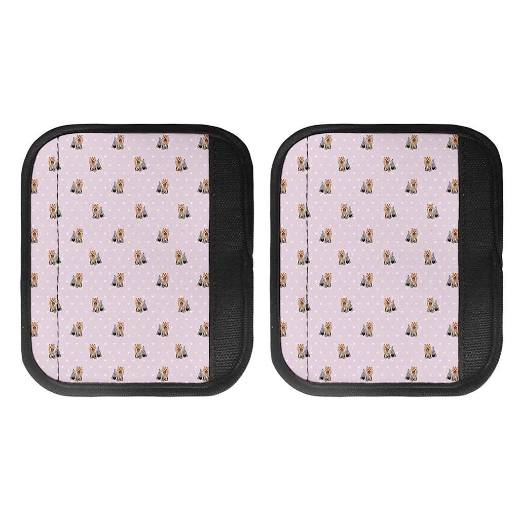 Cute Yorkshire Terrier Pattern Print Handle Covers