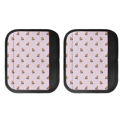 Cute Yorkshire Terrier Pattern Print Handle Covers