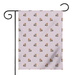 Cute Yorkshire Terrier Pattern Print House Flag