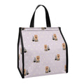 Cute Yorkshire Terrier Pattern Print Insulated Lunch Tote