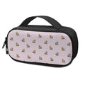 Cute Yorkshire Terrier Pattern Print Portable Cooler Travel Case
