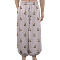 Cute Yorkshire Terrier Pattern Print Lantern Pants