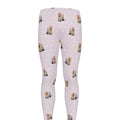 Cute Yorkshire Terrier Pattern Print Men's Leggings