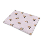 Cute Yorkshire Terrier Pattern Print Pet Cooling Mat Cover