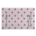 Cute Yorkshire Terrier Pattern Print Placemat