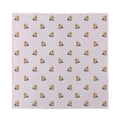Cute Yorkshire Terrier Pattern Print Silk Bandana