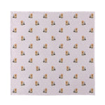 Cute Yorkshire Terrier Pattern Print Silk Bandana