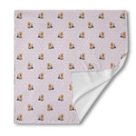 Cute Yorkshire Terrier Pattern Print Silk Bandana