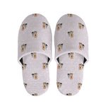Cute Yorkshire Terrier Pattern Print Slippers