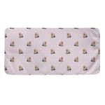 Cute Yorkshire Terrier Pattern Print Towel