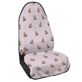 Cute Yorkshire Terrier Pattern Print Waterproof Car Seat Cover