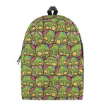 Cute Zombie Pattern Print Backpack