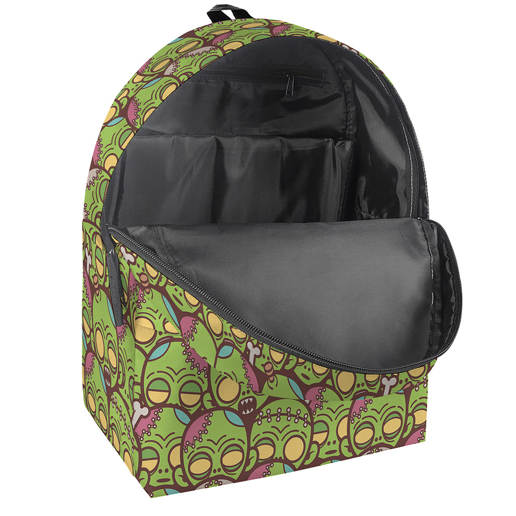Cute Zombie Pattern Print Backpack