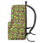 Cute Zombie Pattern Print Backpack