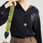 Cute Zombie Pattern Print Bag Strap