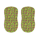 Cute Zombie Pattern Print Bar Stool Covers