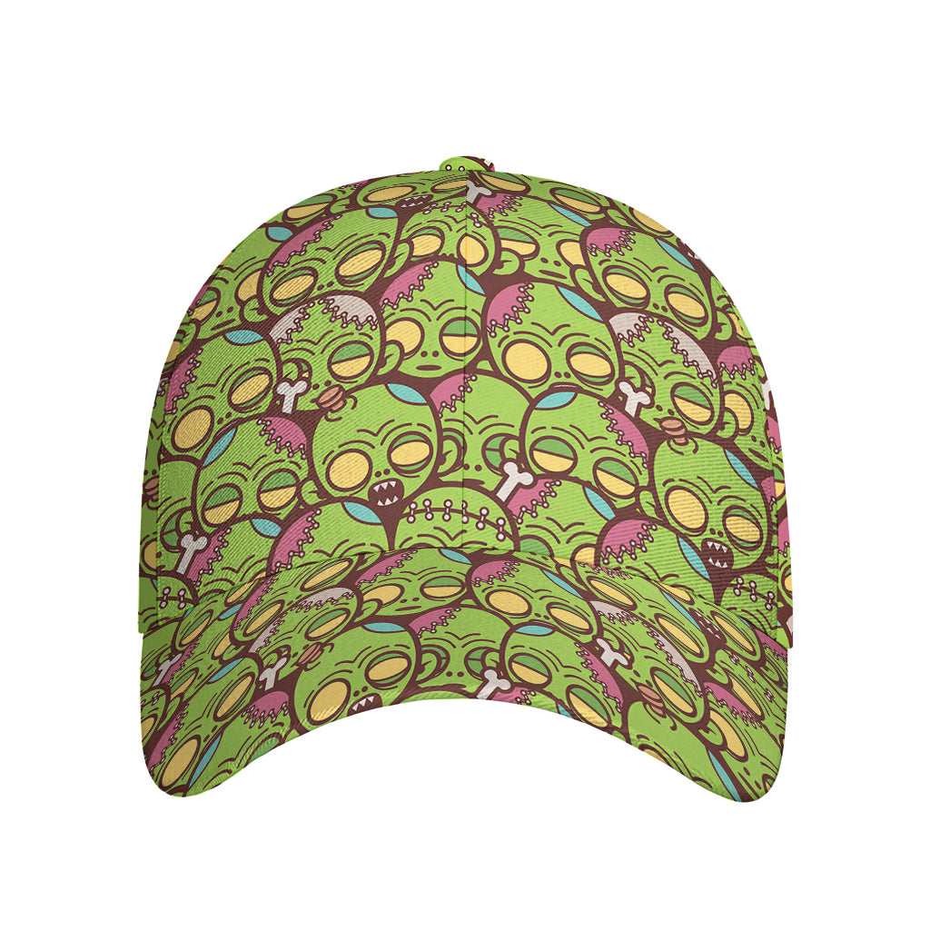 Cute Zombie Pattern Print Baseball Cap