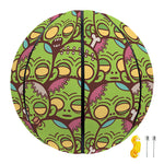 Cute Zombie Pattern Print Basketball
