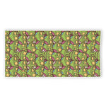 Cute Zombie Pattern Print Beach Towel