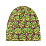Cute Zombie Pattern Print Beanie