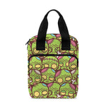 Cute Zombie Pattern Print Bible Tote Bag