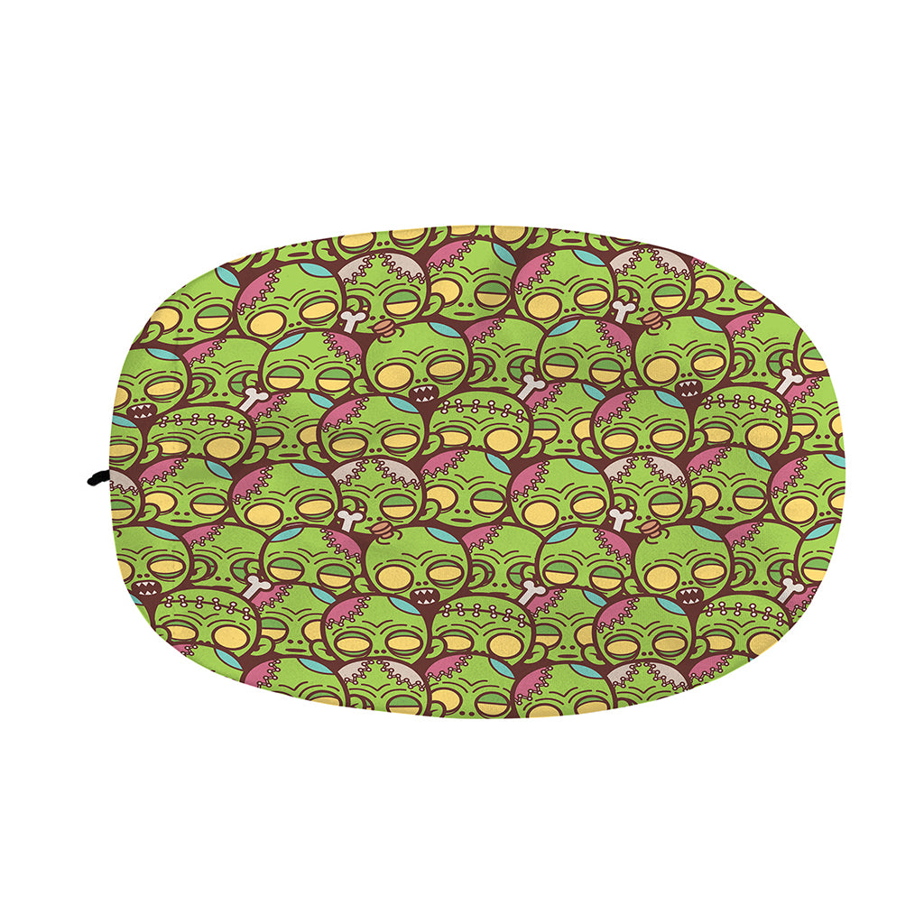 Cute Zombie Pattern Print Car Side Mirror Covers