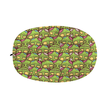 Cute Zombie Pattern Print Car Side Mirror Covers